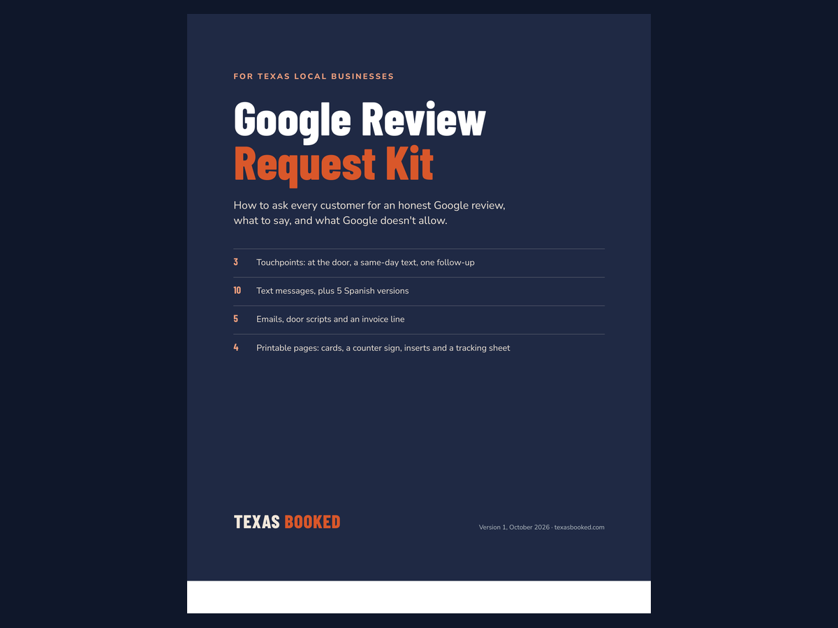 Google Review Request Kit